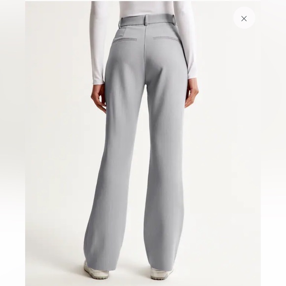 NWT Abercrombie & Fitch Tailored Flare Pant - Picture 3 of 10
